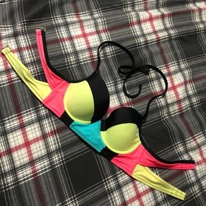 Multi-neon Bathing Suit